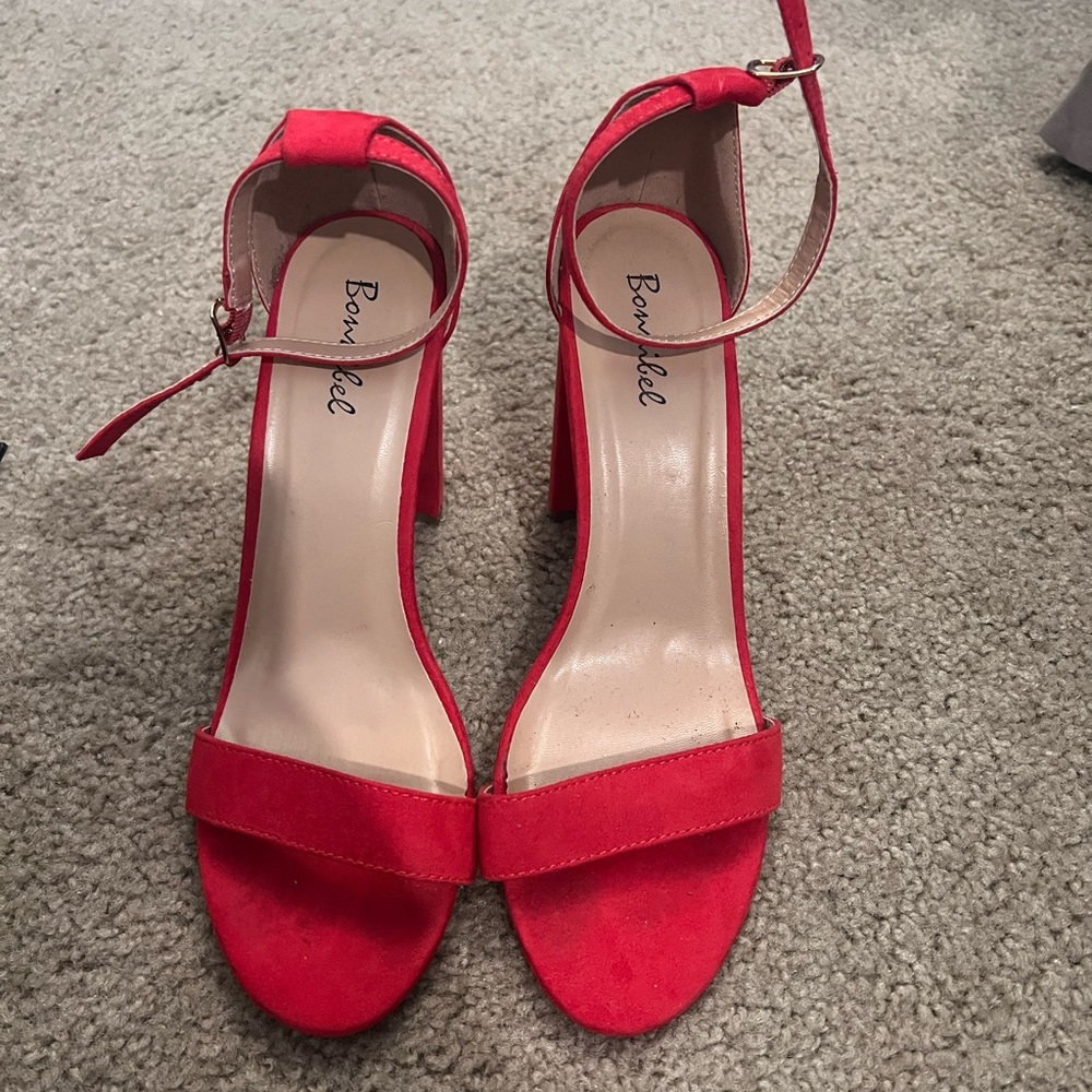 Red Heeled Sandals